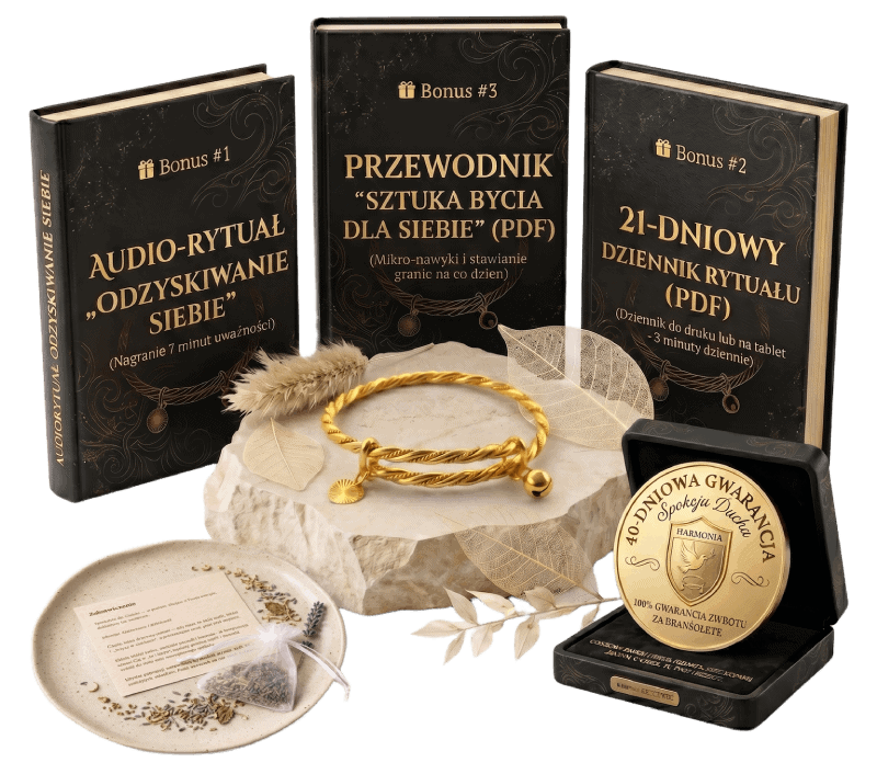Zawartość pakietu Harmonia — bransoletka i bonusy