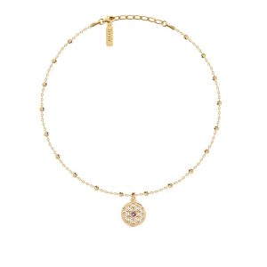 Złoty Choker Kwiat Życia THE LIFE